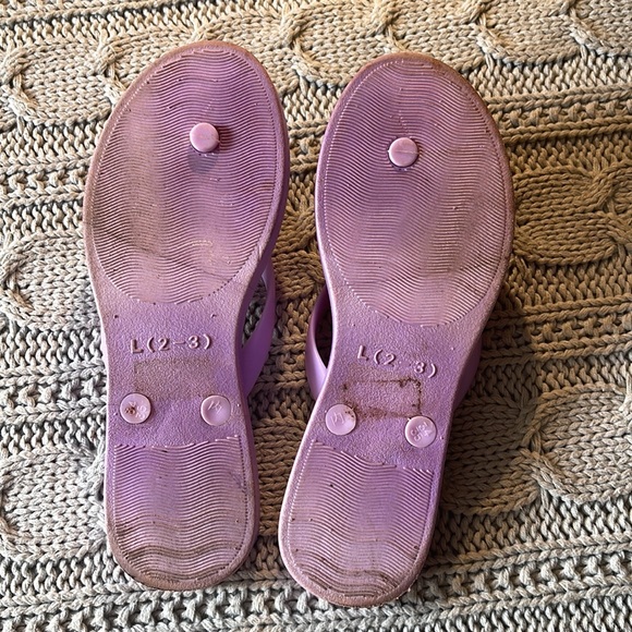 Bebe purple kids sandals - Picture 3 of 6